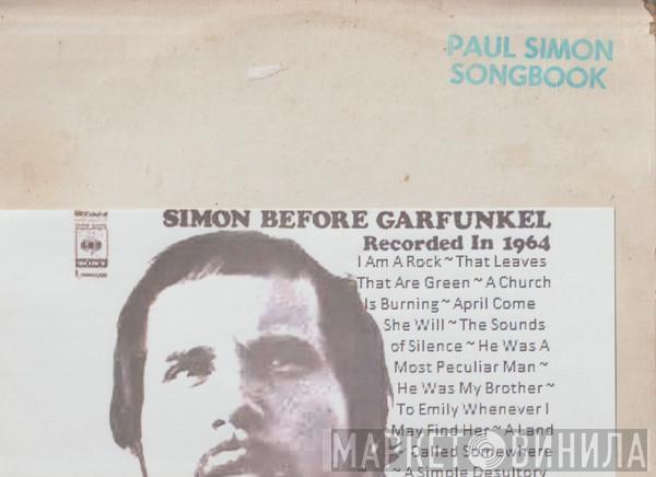  Paul Simon  - Paul Simon Song Book - Simon Before Garfunkel