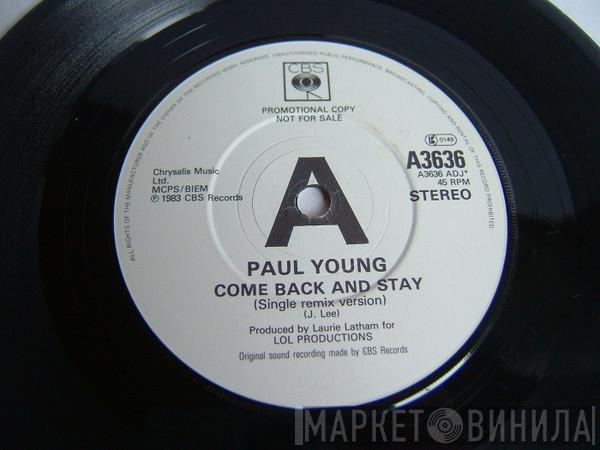  Paul Young  - Come Back And Stay (Single Remix Version)