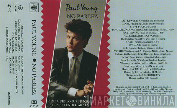 Paul Young - No Parlez