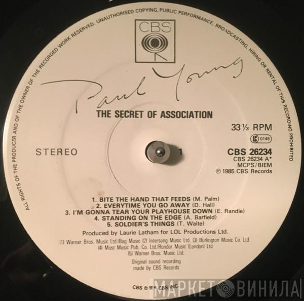  Paul Young  - The Secret Of Association