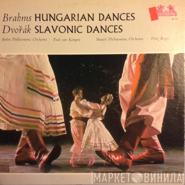 Paul van Kempen, Fritz Rieger, Johannes Brahms, Antonín Dvořák - Hungarian Dances / Slavonic Dances