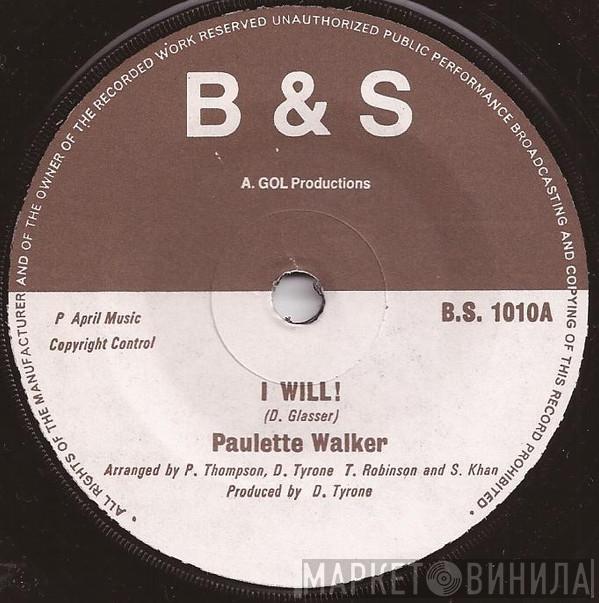 Paulette Walker - I Will