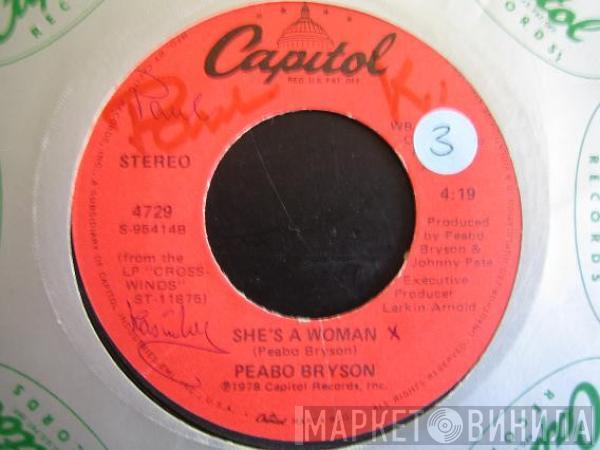 Peabo Bryson  - She's A Woman / Spread Your Wings