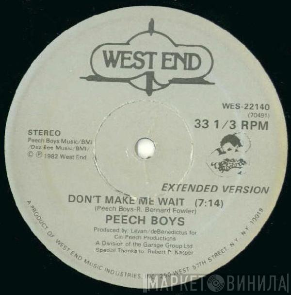  Peech Boys  - Don't Make Me Wait
