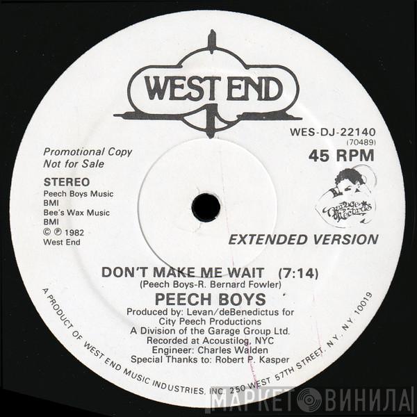  Peech Boys  - Don't Make Me Wait