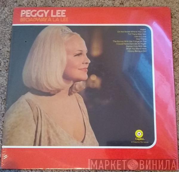  Peggy Lee  - Broadway a la Lee