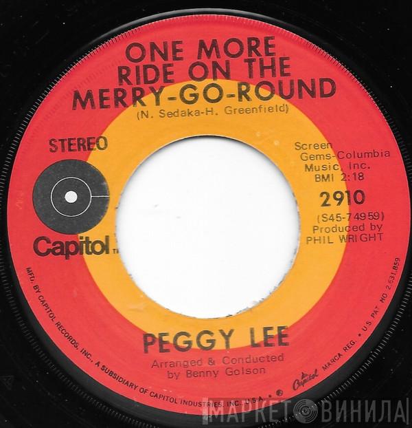Peggy Lee - One More Ride On The Merry-Go-Round