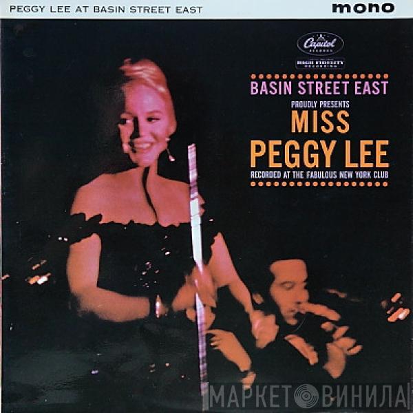 Peggy Lee - Peggy Lee At Basin Street East