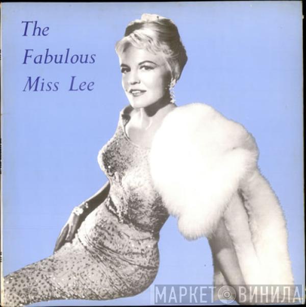 Peggy Lee - The Fabulous Miss Lee