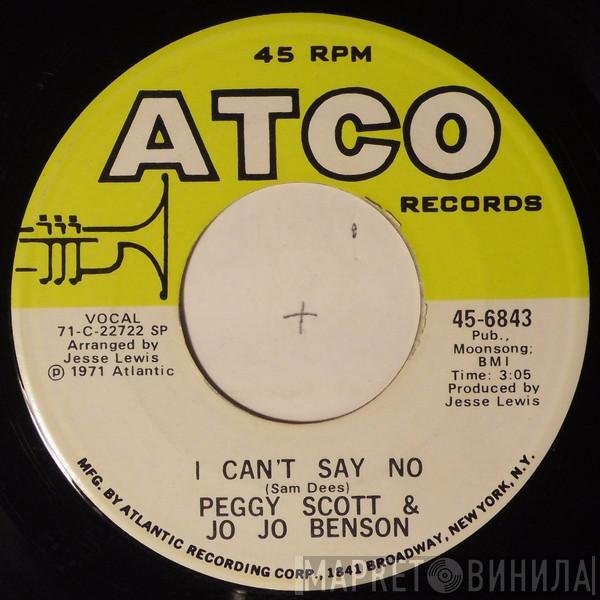 Peggy Scott & Jo Jo Benson - I Can't Say No / Loving Line