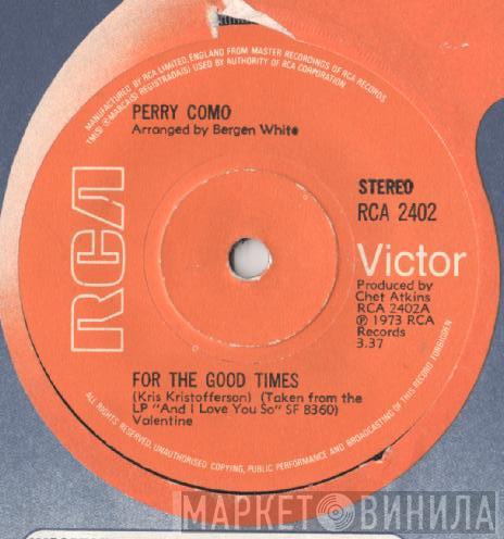  Perry Como  - For The Good Times / Sing