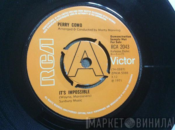  Perry Como  - It's Impossible / Long Life, Lots Of Happiness