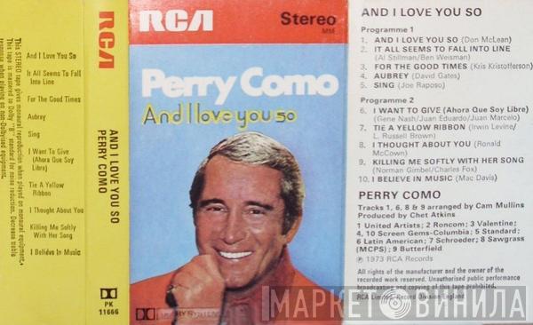 Perry Como - And I Love You So
