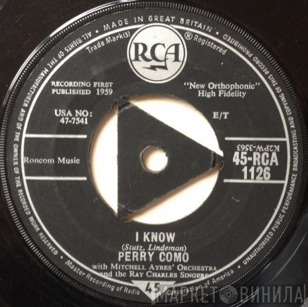 Perry Como - I Know