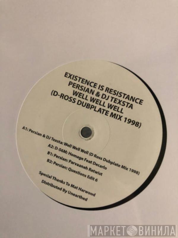 Persian, DJ Texta - Well Well Well (D Ross Dubplate Mix 1998)