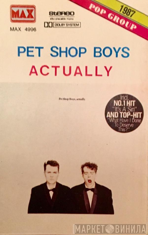  Pet Shop Boys  - Actually