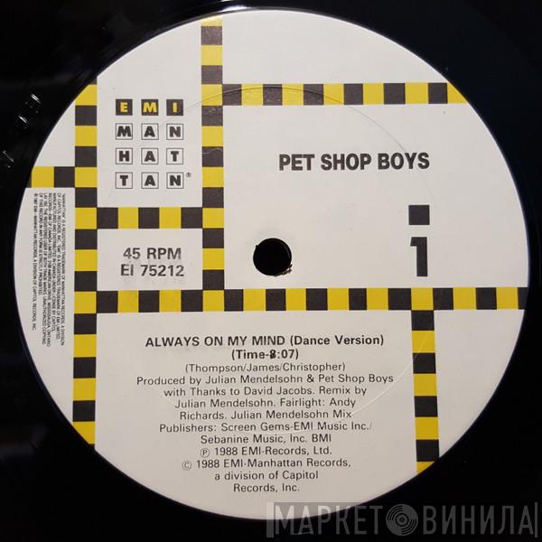  Pet Shop Boys  - Always On My Mind