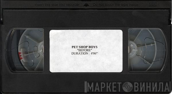  Pet Shop Boys  - Before