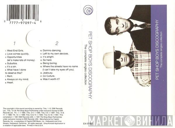  Pet Shop Boys  - Discography (The Complete Singles Collection)