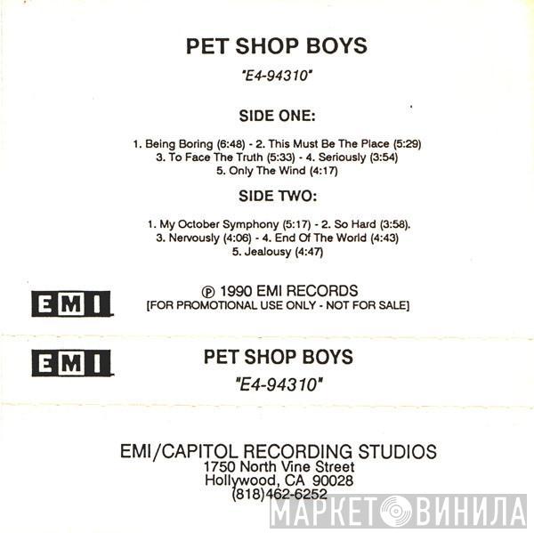  Pet Shop Boys  - E4-94310