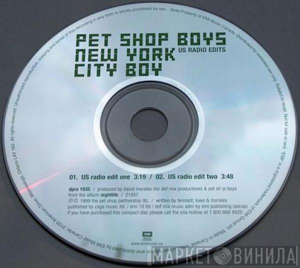  Pet Shop Boys  - New York City Boy (US Radio Edits)