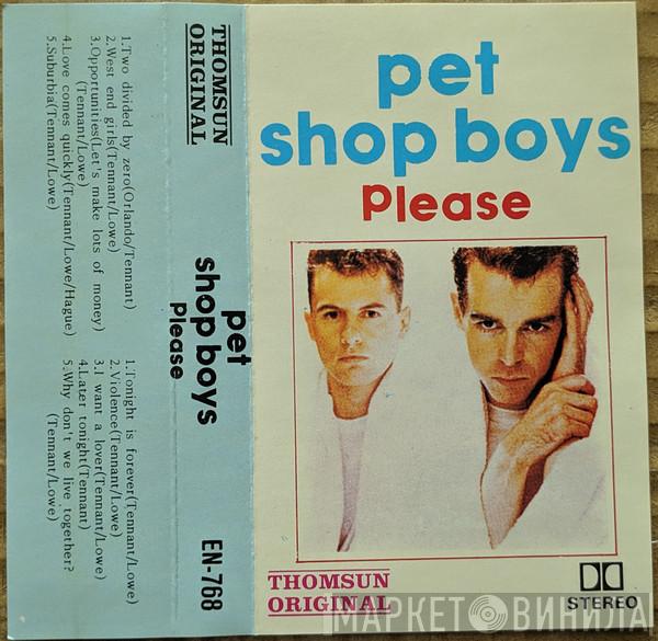  Pet Shop Boys  - Please