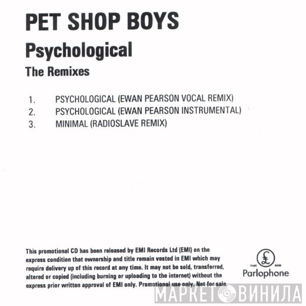  Pet Shop Boys  - Psychological (The Remixes)