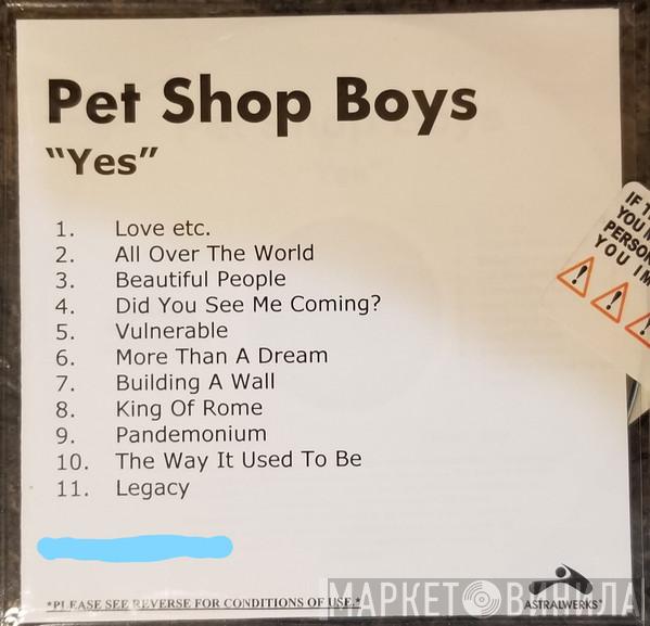  Pet Shop Boys  - Yes