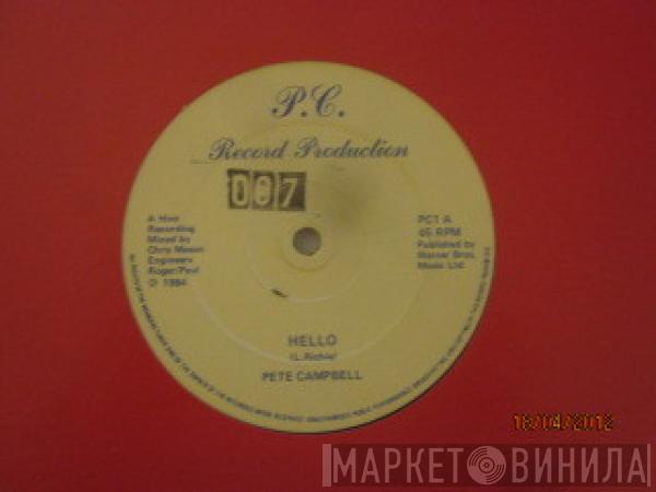 Pete Campbell - Hello
