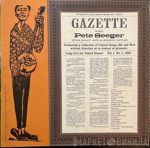  Pete Seeger  - The Gazette, Vol. 1