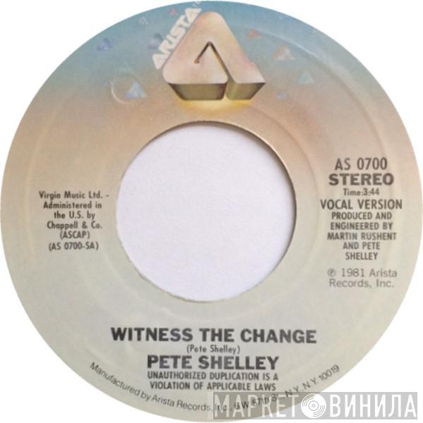  Pete Shelley  - Witness The Change