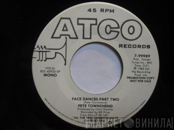  Pete Townshend  - Face Dances Part Two