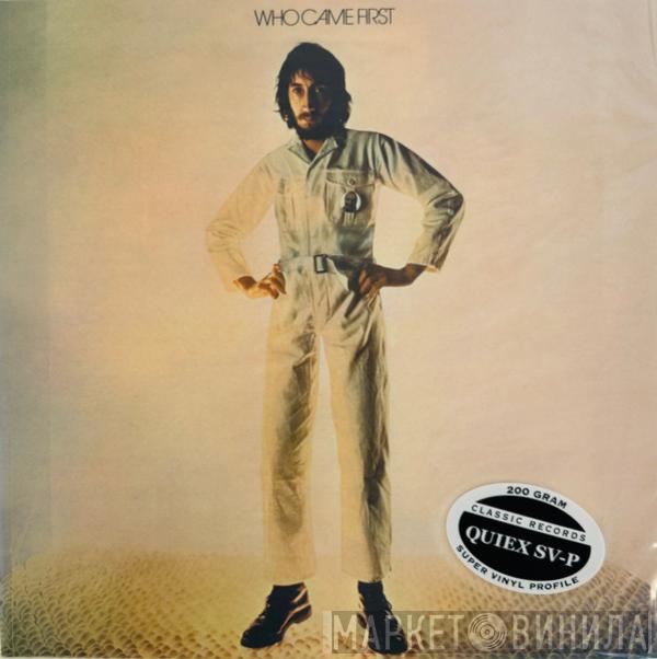 Pete Townshend - Who Came First