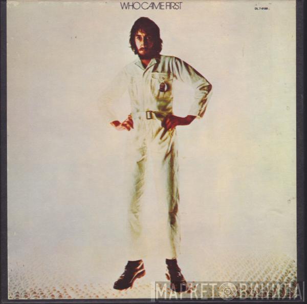  Pete Townshend  - Who Came First