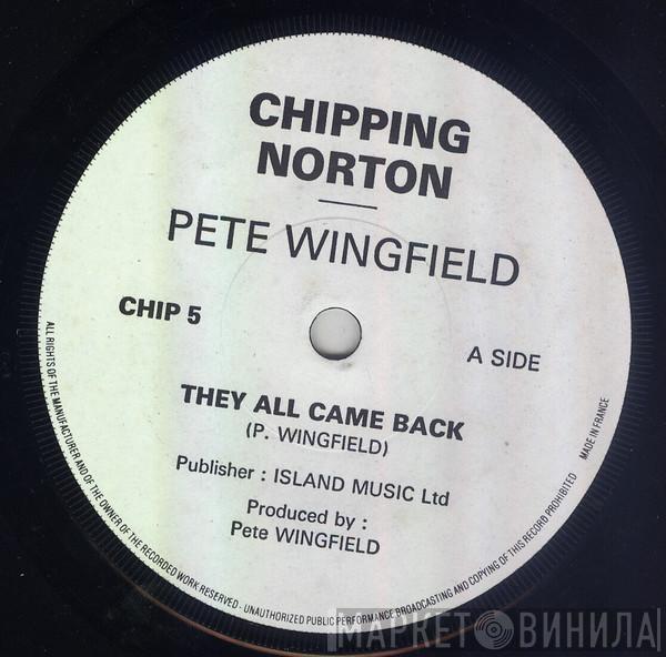 Pete Wingfield - They All Came Back