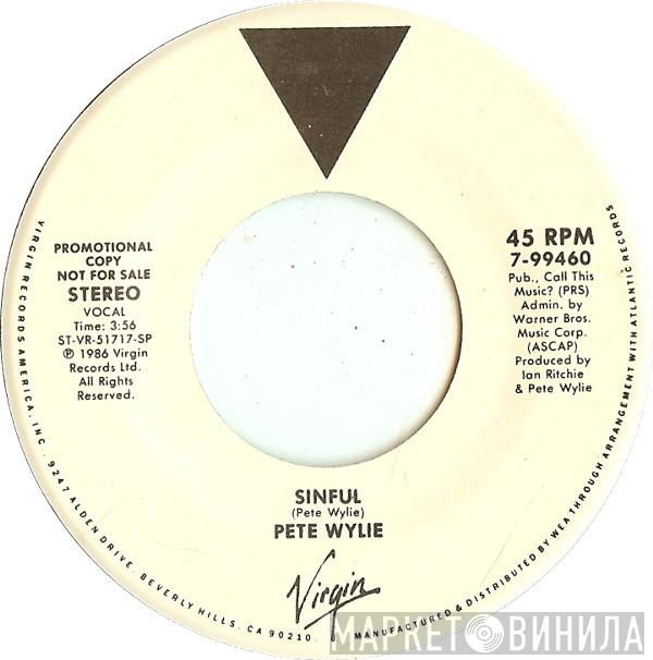  Pete Wylie  - Sinful