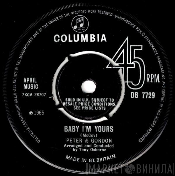 Peter & Gordon - Baby I'm Yours