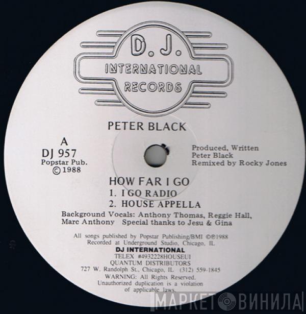 Peter Black - How Far I Go