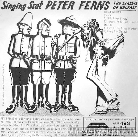 Peter Ferns - The Streets Of Belfast