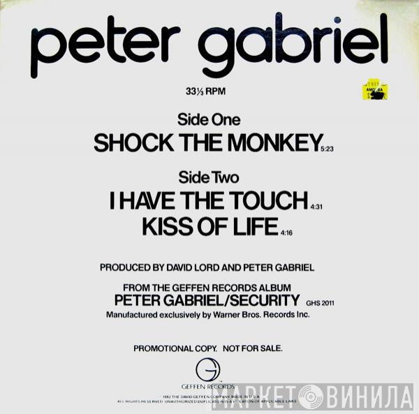  Peter Gabriel  - Shock The Monkey / I Have The Touch / Kiss Of Life