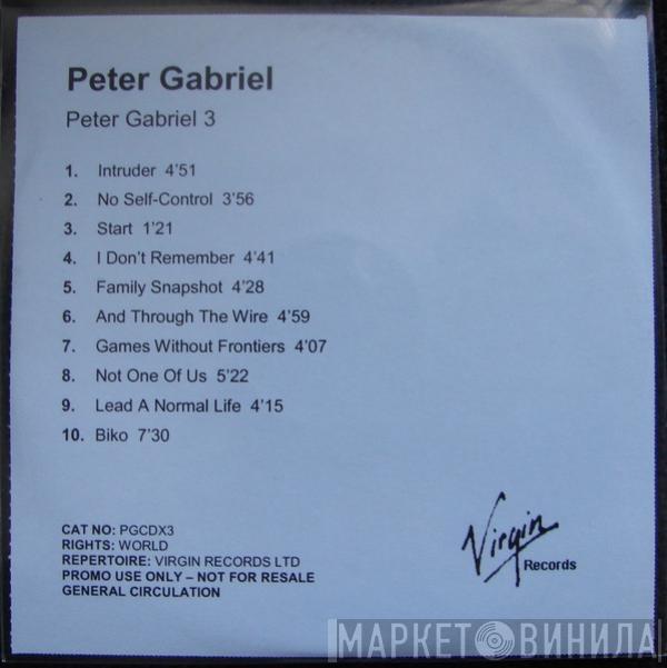  Peter Gabriel  - 3