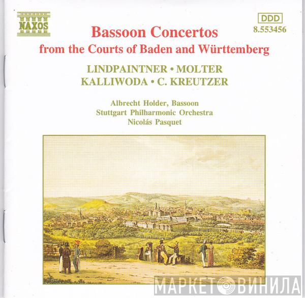 • Peter Joseph von Lindpaintner • Johann Melchior Molter • Jan Kalivoda • Konradin Kreutzer , Albrecht Holder , Stuttgarter Philharmoniker  Nicolás Pasquet  - Bassoon Concertos From The Courts Of Baden And Württemberg