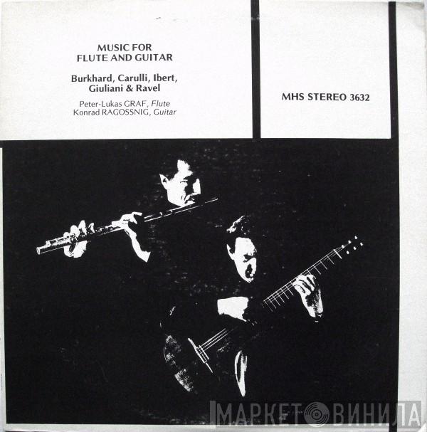 , Peter-Lukas Graf  Konrad Ragossnig  - Music For Flute And Guitar