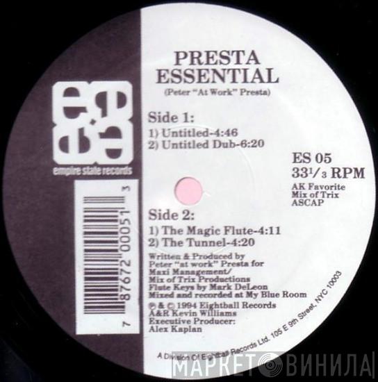  Peter Presta  - Presta Essential