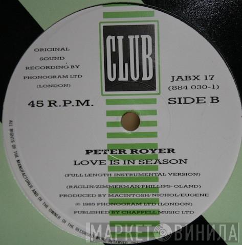 Peter Royer - Love Is In Season