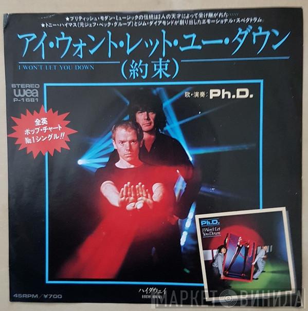  Ph.D.  - I Won't Let You Down
