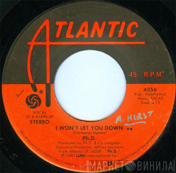  Ph.D.  - I Won't Let You Down
