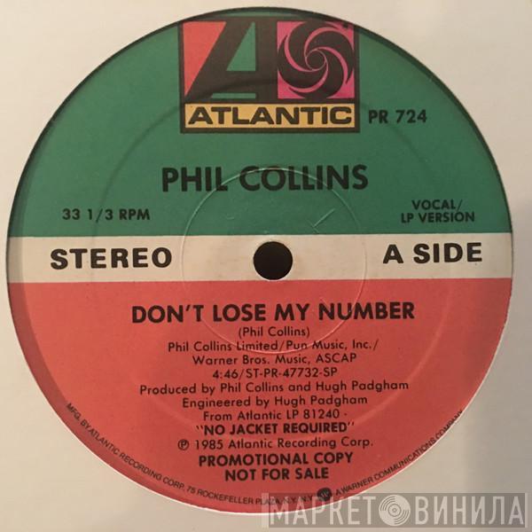 Phil Collins  - Don't Lose My Number