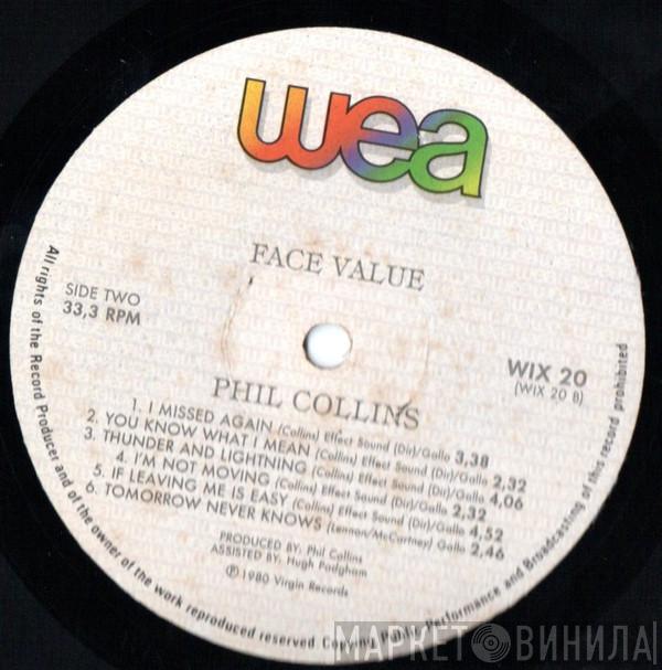  Phil Collins  - Face Value