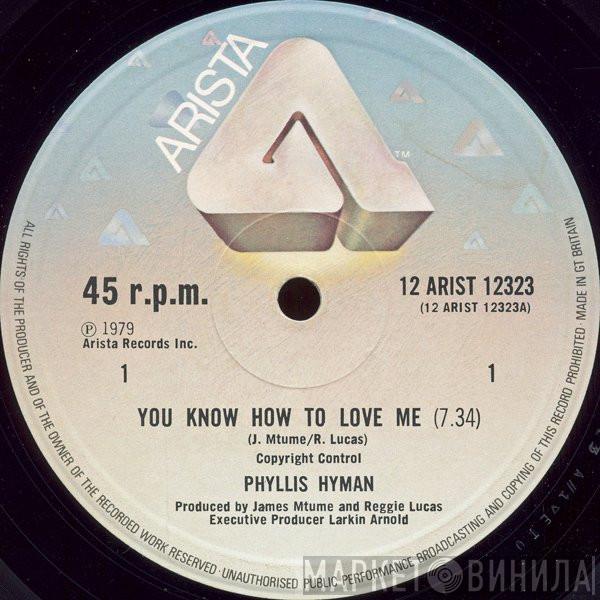 Phyllis Hyman - You Know How To Love Me